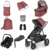 UPPAbaby VISTA V2 Luxury Travel System With Maxi-Cosi CabrioFix ISize - Lucy -Baby Products Store uppababy vista v2 luxury accessory cabriofix isize bundle lucy
