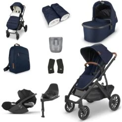 UPPAbaby VISTA V2 Luxury Travel System With Cybex Cloud T - Noa