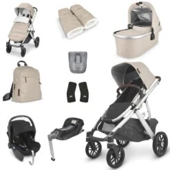 UPPAbaby VISTA V2 Luxury Travel System With Mesa ISize - Declan