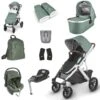 UPPAbaby VISTA V2 Luxury Travel System With Mesa ISize - Emmett