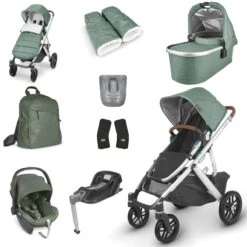 UPPAbaby VISTA V2 Luxury Travel System With Mesa ISize - Emmett