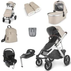 UPPAbaby VISTA V2 Luxury Travel System With Mesa ISize - Choose Your Colour -Baby Products Store uppababy vista v2 luxury accessory mesa bundle no csa declan 1