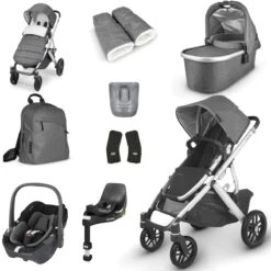 UPPAbaby VISTA V2 Luxury Travel System With Maxi-Cosi Pebble 360 - Choose Your Colour -Baby Products Store uppababy vista v2 luxury accessory pebble 360 bundle jordan