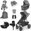 UPPAbaby VISTA V2 Luxury Travel System With Maxi-Cosi Pebble 360 PRO - Greyson -Baby Products Store uppababy vista v2 luxury accessory pebble 360 pro bundle greyson