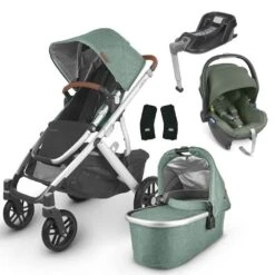UPPAbaby VISTA V2 Travel System With Mesa ISize + IsoFix Base -Baby Products Store uppababy vista v2 mesa and base emmett 1