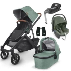 UPPAbaby VISTA V2 Travel System With Mesa ISize + IsoFix Base -Baby Products Store uppababy vista v2 mesa and base gwen