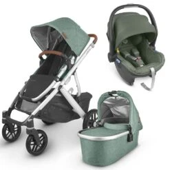 UPPAbaby VISTA V2 Travel System With Mesa ISize Car Seat - Emmett