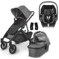 UPPAbaby VISTA V2 Travel System With Maxi-Cosi Pebble 360 - Greyson