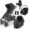 UPPAbaby VISTA V2 Travel System With Maxi-Cosi Pebble 360 PRO & Rotating IsoFix Base - Jake
