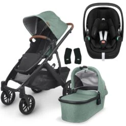 UPPAbaby VISTA V2 Travel System With Maxi-Cosi Pebble 360 PRO -Baby Products Store uppababy vista v2 pebble 360 pro gwen 1
