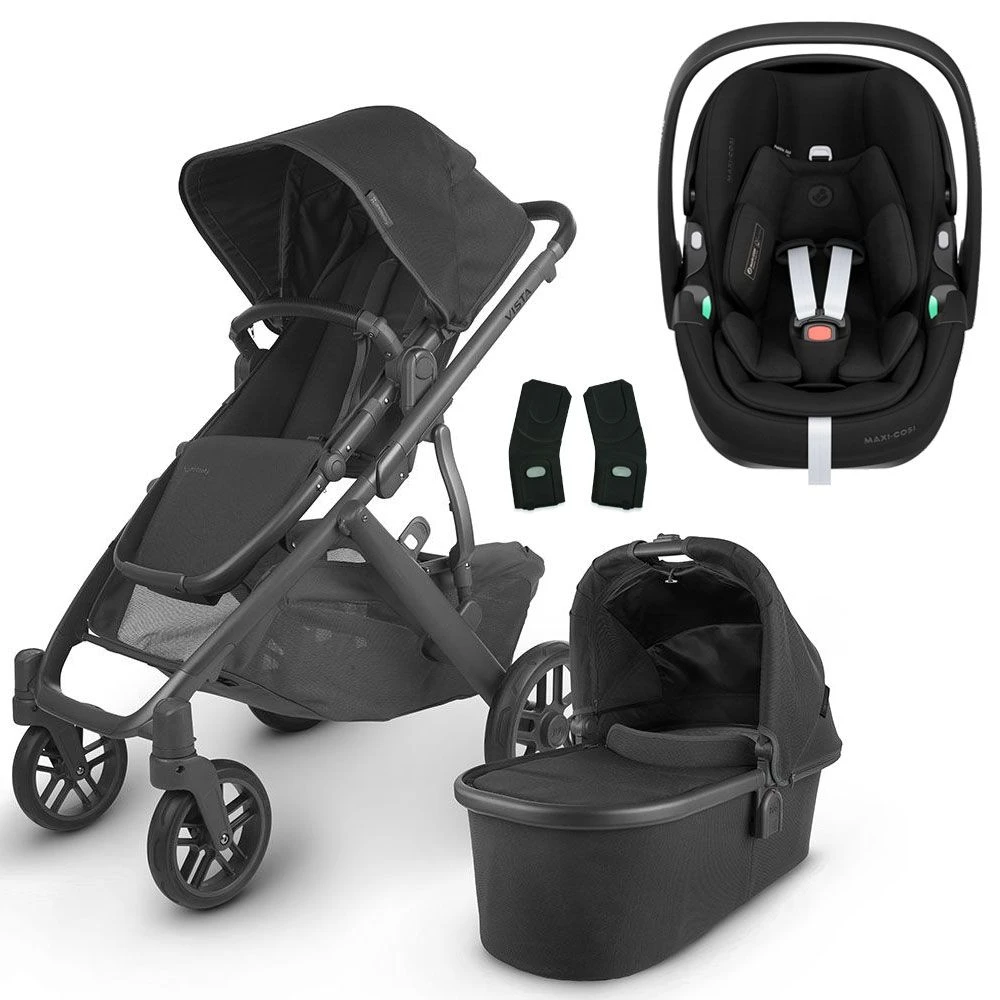 UPPAbaby VISTA V2 Travel System With Maxi-Cosi Pebble 360 PRO - Jake 3 UPPAbaby VISTA V2 Travel System With Maxi-Cosi Pebble 360 PRO - Jake