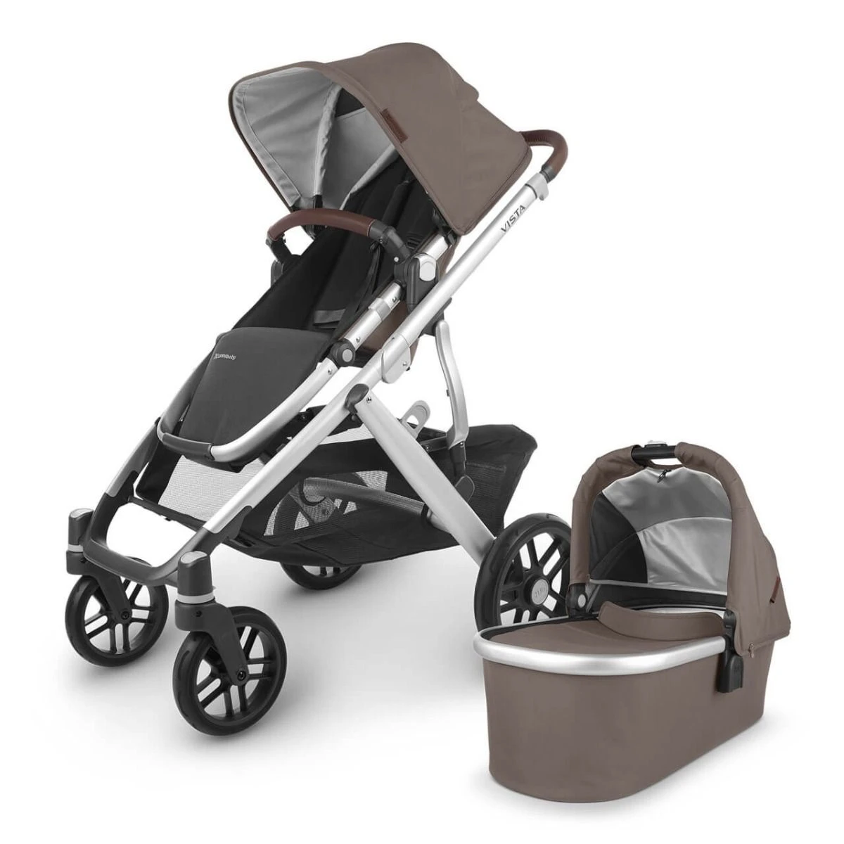 UPPAbaby VISTA V2 Luxury Travel System With Maxi-Cosi CabrioFix ISize - Theo 4 UPPAbaby VISTA V2 Luxury Travel System With Maxi-Cosi CabrioFix ISize - Theo - Image 2