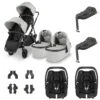 UPPAbaby VISTA V2 Twin Maxi-Cosi Cabriofix I-Size Travel System - Anthony -Baby Products Store uppababy vista v2 twin cabriofix isize and base anthony