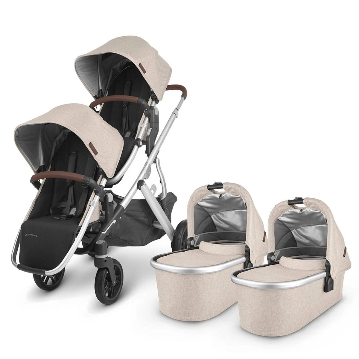 UPPAbaby VISTA V2 Twin Mesa I-Size Travel System - Declan 4 UPPAbaby VISTA V2 Twin Mesa I-Size Travel System - Declan - Image 2