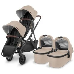 UPPAbaby VISTA V2 Twin Cybex Cloud T Travel System - Liam -Baby Products Store uppababy vista v2 twin liam 1 5