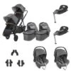 UPPAbaby VISTA V2 Twin Mesa I-Size Travel System - Greyson -Baby Products Store uppababy vista v2 twin mesa and base greyson
