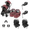 UPPAbaby VISTA V2 Twin Mesa I-Size Travel System - Lucy -Baby Products Store uppababy vista v2 twin mesa and base lucy