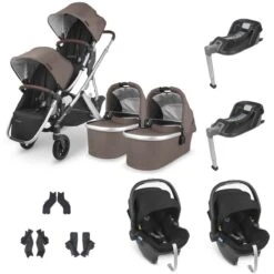 UPPAbaby VISTA V2 Twin Mesa I-Size Travel System - Theo