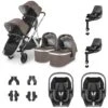 UPPAbaby VISTA V2 Twin Maxi-Cosi Pebble 360 Travel System - Theo 2 UPPAbaby VISTA V2 Twin Maxi-Cosi Pebble 360 Travel System - Theo -Baby Products Store uppababy vista v2 twin pebble 360 and base theo