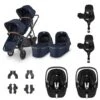 UPPAbaby VISTA V2 Twin Maxi-Cosi Pebble 360 PRO Travel System - Noa