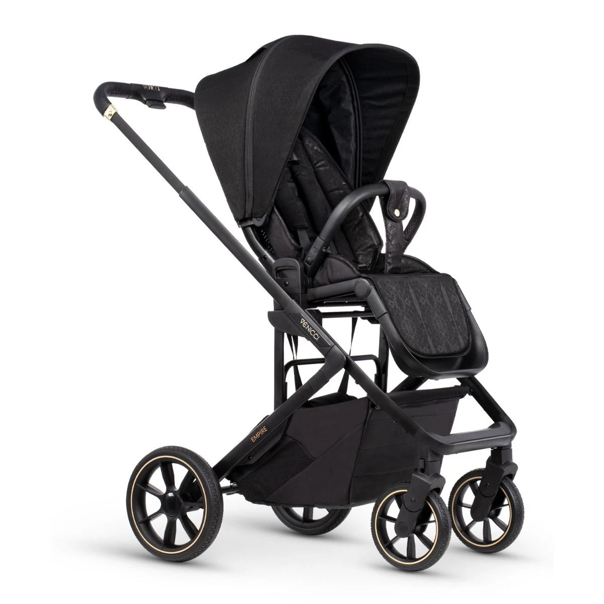 Venicci Empire 2-in-1 Pushchair Bundle - Ultra Black 4 Venicci Empire 2-in-1 Pushchair Bundle - Ultra Black - Image 2