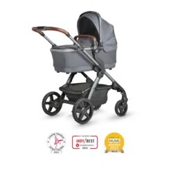 Silver Cross Wave Pram & Pushchair + Motion All Size - Lunar 14 Silver Cross Wave Pram & Pushchair + Motion All Size - Lunar -Baby Products Store wave first bed carrycot motion lunar 3