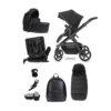 Silver Cross Wave Pram & Pushchair + Ultimate Pack + Motion All Size - Onyx -Baby Products Store wave first bed carrycot ultimate pack motion onyx 1