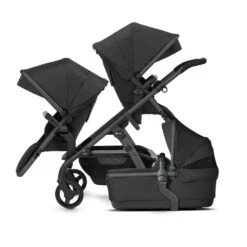 Silver Cross Wave Duo Pram & Pushchair - Onyx